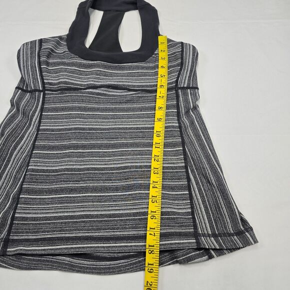 Lululemon Women's Scoop Neck Magnum Space Dye/Gray Tank Size 10 - Picture 9 of 10